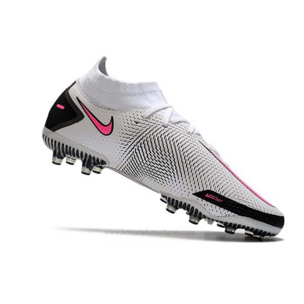 Nike Phantom GT Elite DF AG Pro Daybreak Blanco Rosa Negro